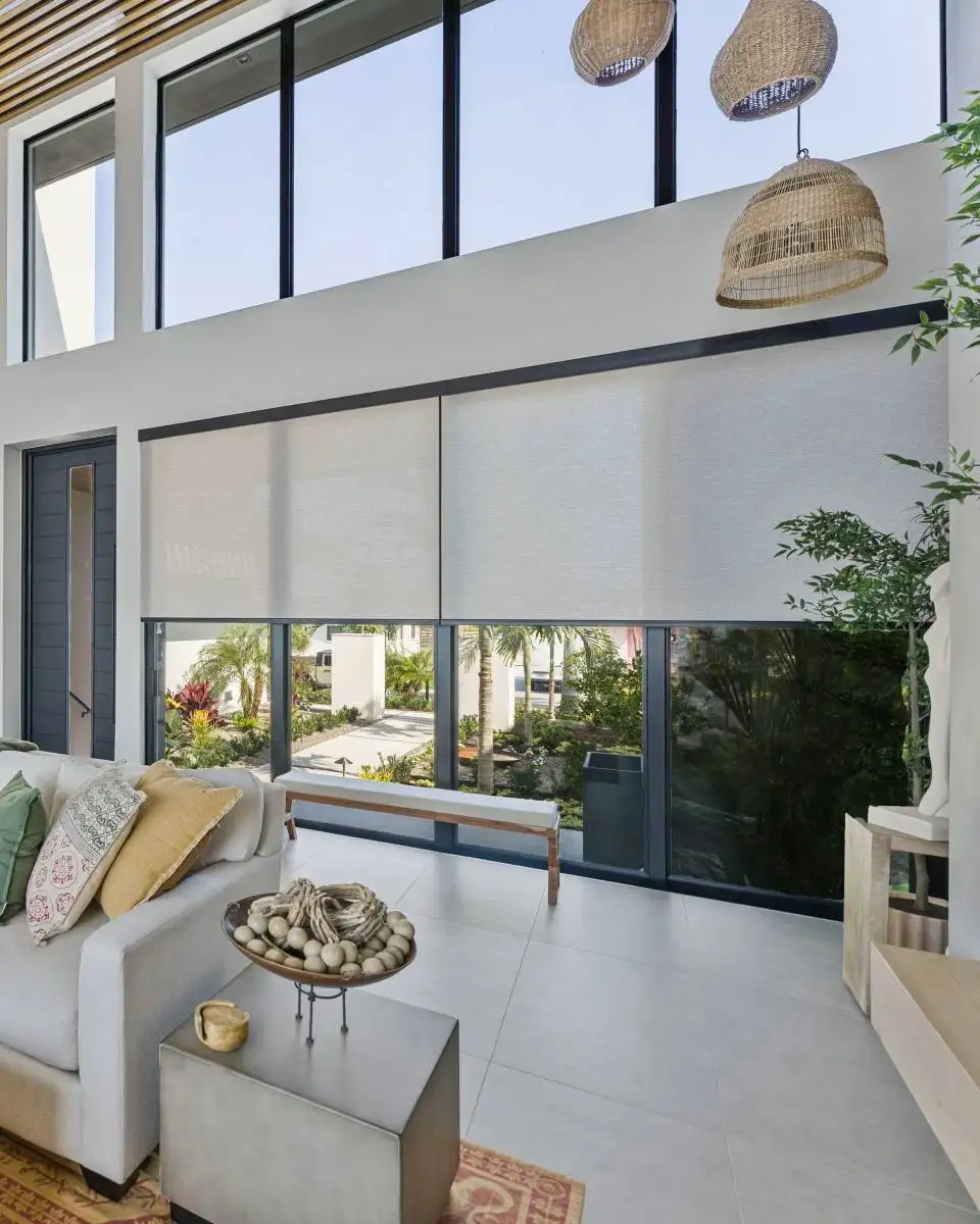 Custom roller shades designed for effortless living. Learn more out EV Blind's Roller Shades