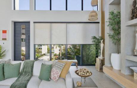 Roller Shades Living Room With Door Half Open Wide Angle Ev Blinds Treatment Store 1200x1200px