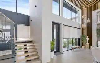 Roller Shades Stair View Other Angle 2 Ev Blinds Treatment Store 1200x675px Roller Shades Stair View Other Angle 2 Ev Blinds Treatment Store 1200x675px