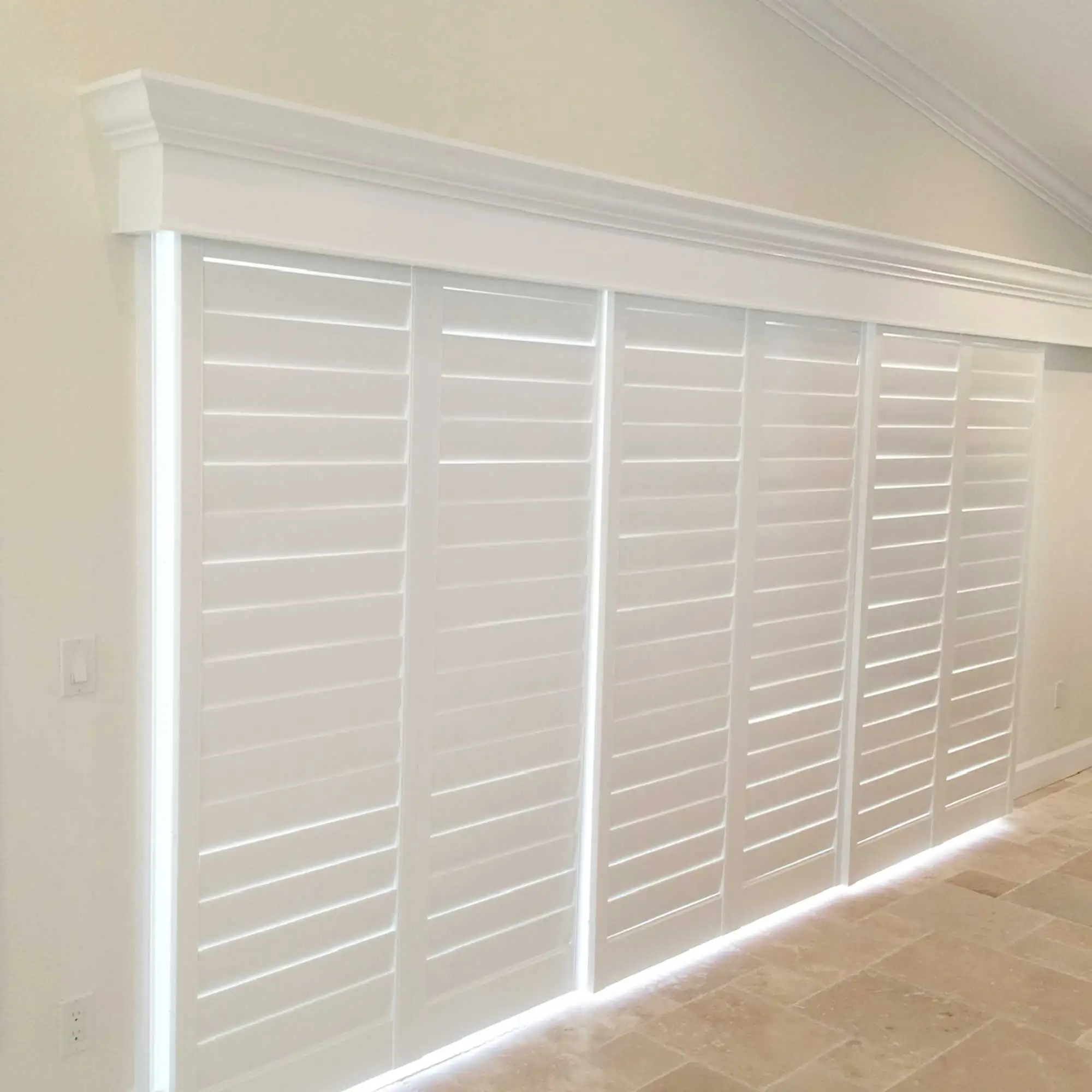 sliding door shutters interior