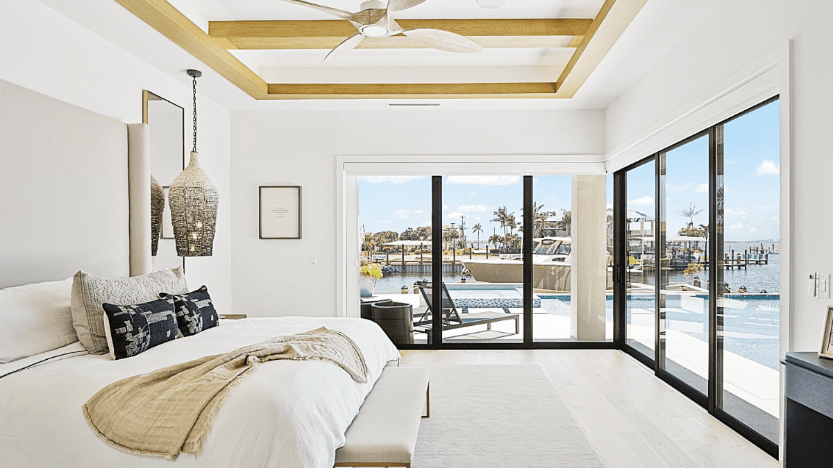 Sliding Doors Bedroom Full View Ev Blinds Window Treatment Store 1200x675px