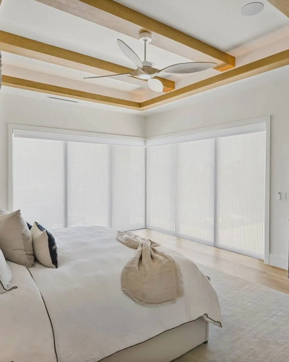 Transform your sliding glass doors into statement features with custom blinds designed for panoramic views, privacy on demand, and effortless light control. From oversized coastal sliders to zero-corner glass walls, we engineer precision fits that enhance architecture while adding everyday comfort.