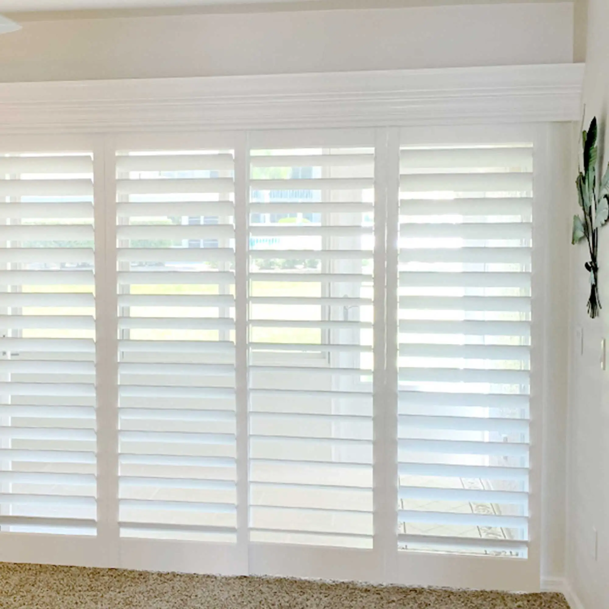 sliding plantation shutters