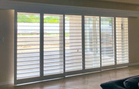 sliding shutters