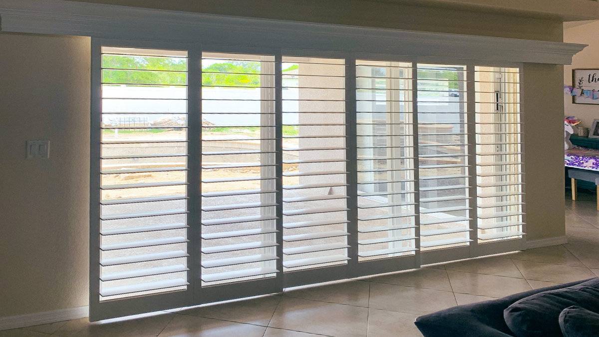 sliding shutters