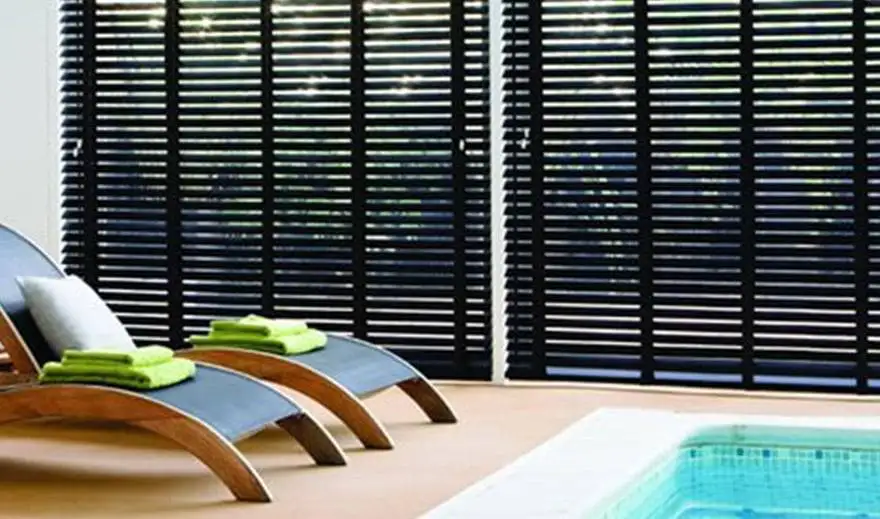 Venetian blinds outdoor patio shades - Window Treatments SWFL - EV Blinds
