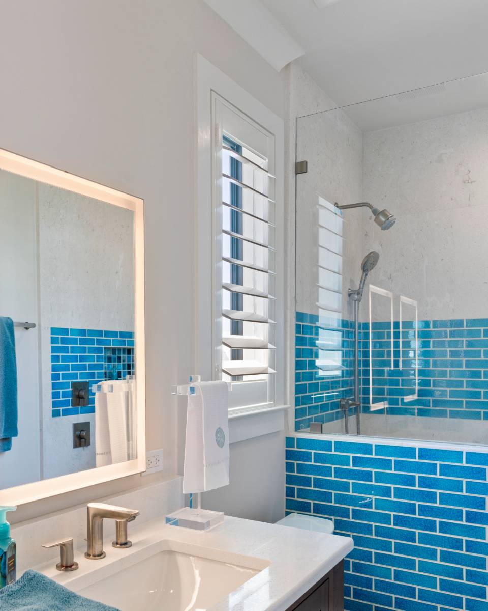 Waterproof Plantation Shutters Bathroom Window Ev Blinds Window Treatment Store