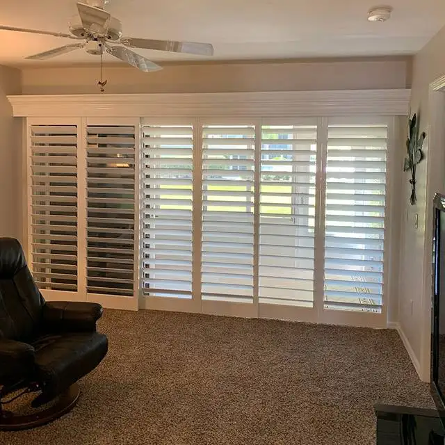 window treatments for sliding glass doors - Window Treatments SWFL- EV Blinds