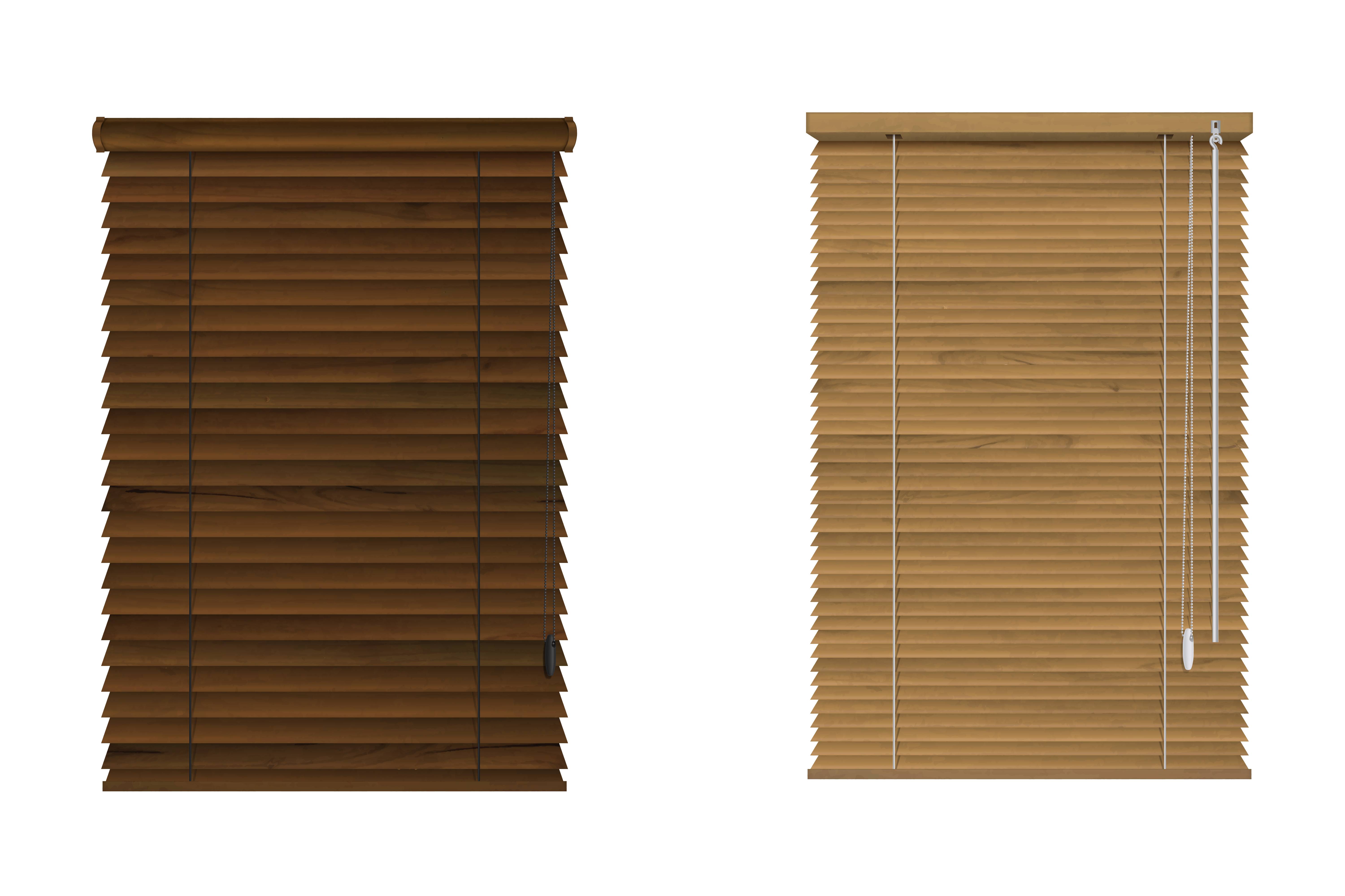 Window Wooden Rolling Shutters, Venetian Blinds