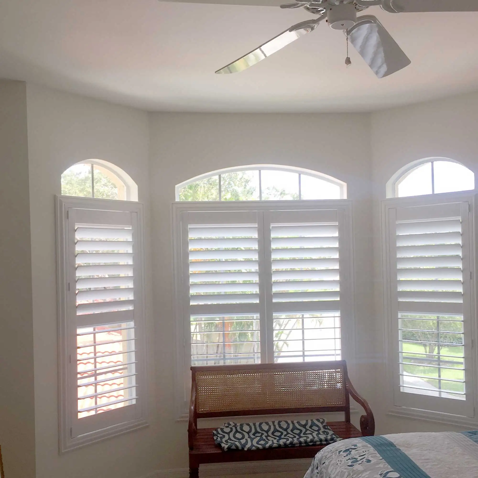wooden shutter blinds