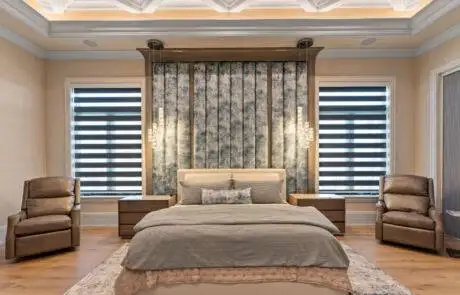 Zebra Blinds Bedroom Double Window Front View Ev Blinds Treatment Store 1200x675px