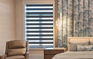 Zebra Blinds Bedroom Double Window Front View Ev Blinds Treatment Store 960x1200px