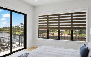 Zebra Blinds Bedroom Patio Door Half Open Angle3 Ev Blinds Treatment Store 960x1200px