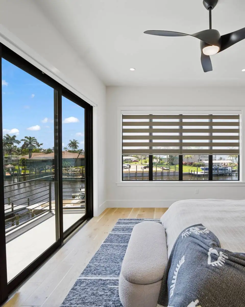 Zebra Blinds Bedroom Patio Door Half Open Ev Blinds Treatment Store 960x1200px