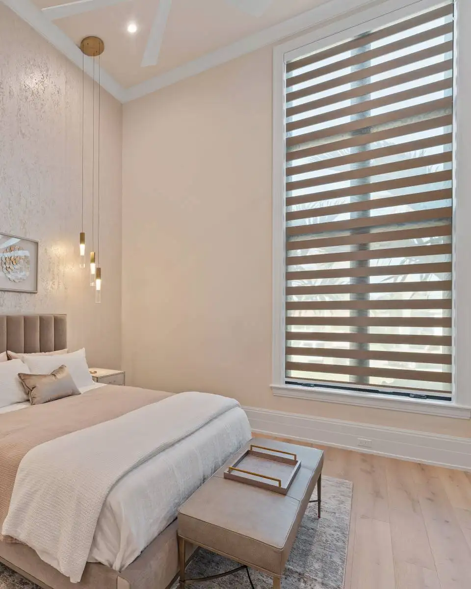 Zebra Blinds Bedroom Tall Window Ev Blinds Treatment Store 960x1200px