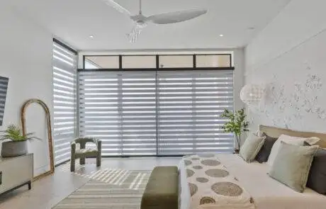 Zebra Blinds Bedroom2 Angle 1 Ev Blinds Treatment Store 1200x675px