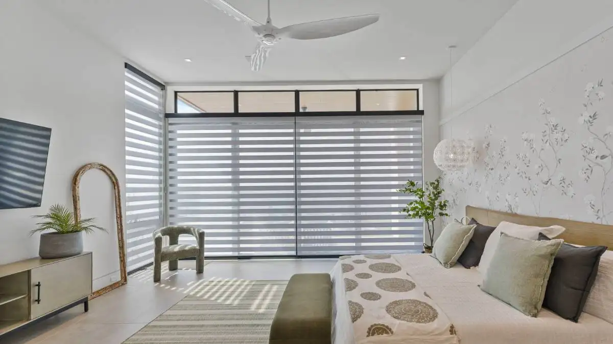 Zebra Blinds Bedroom2 Angle 1 Ev Blinds Treatment Store 1200x675px