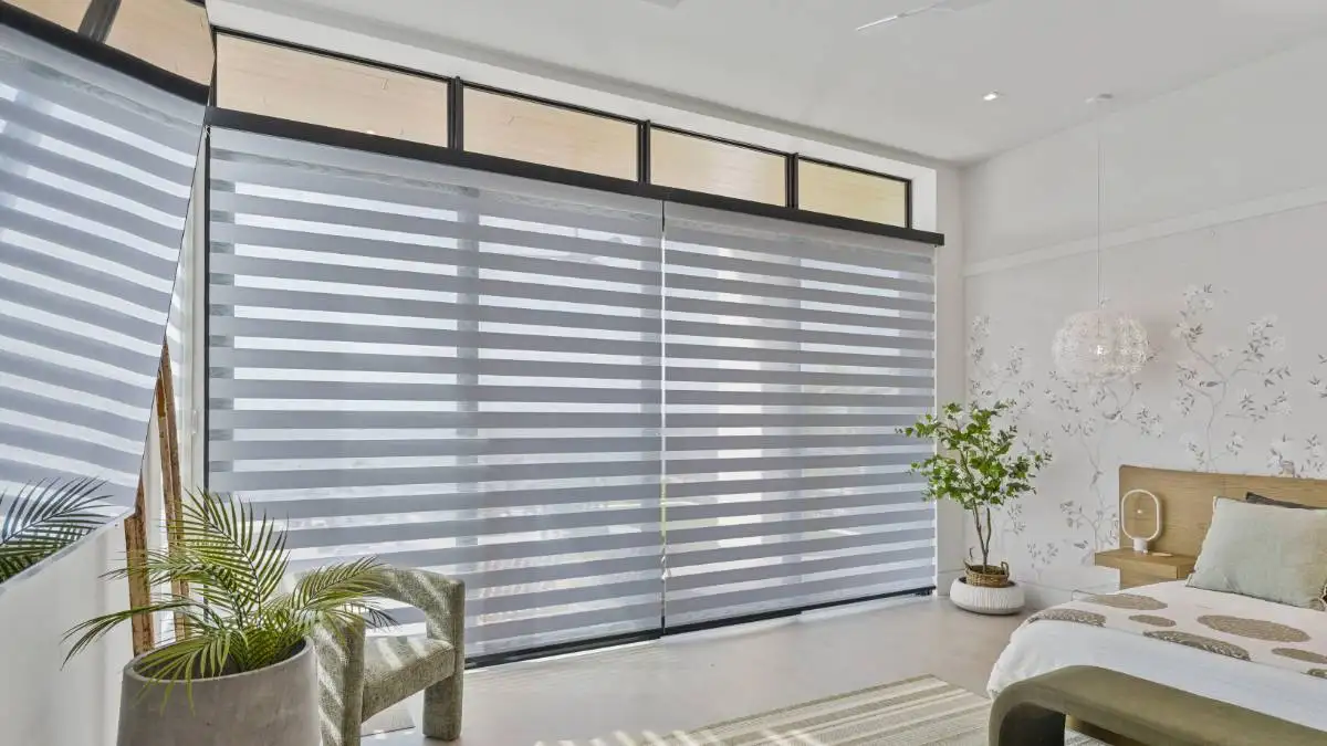 Zebra Blinds Bedroom2 Patio Door Full Close Ev Blinds Treatment Store 1200x675px