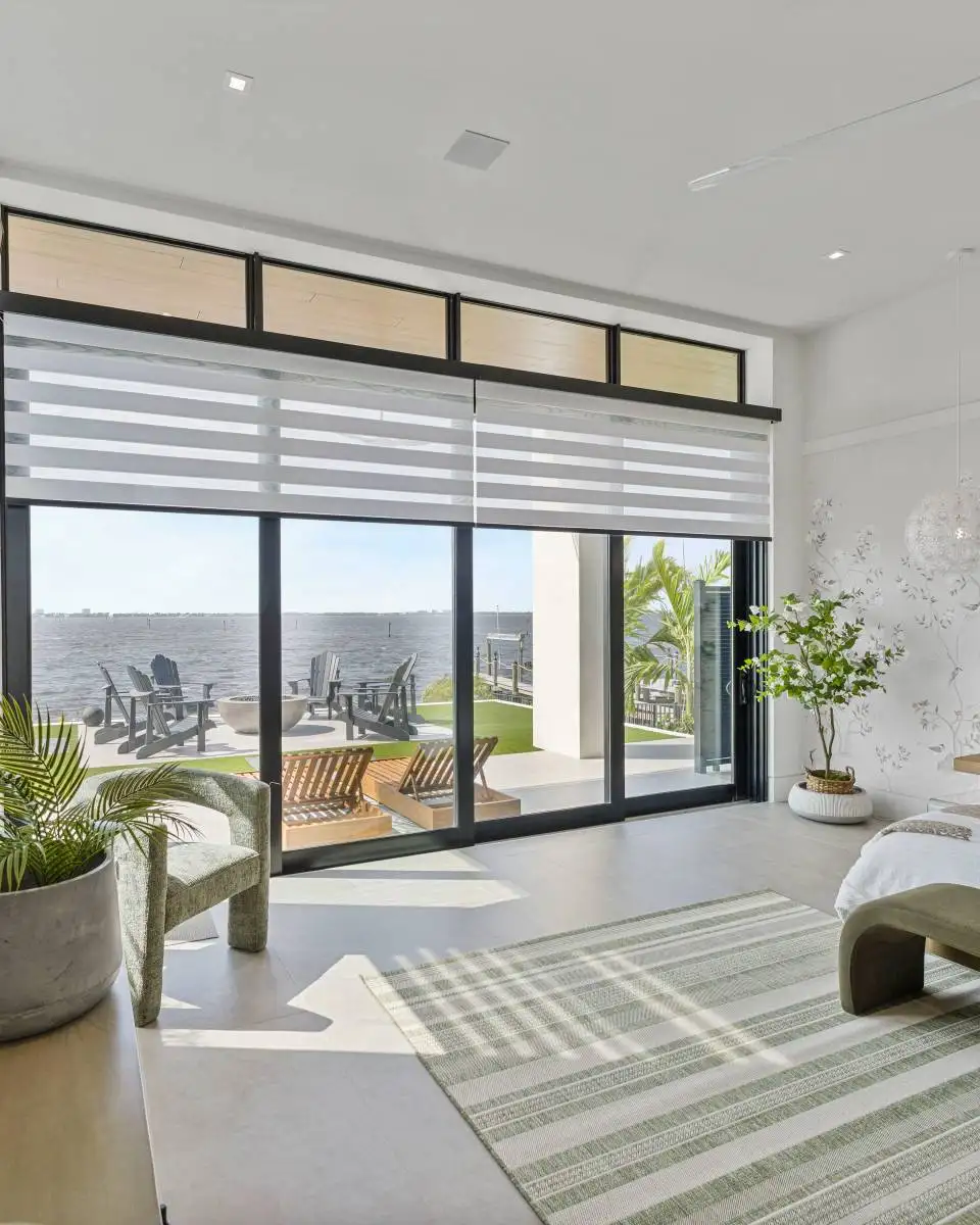 Zebra Blinds Bedroom3 Semi Close Angle 2 Ev Blinds Treatment Store 960x1200px