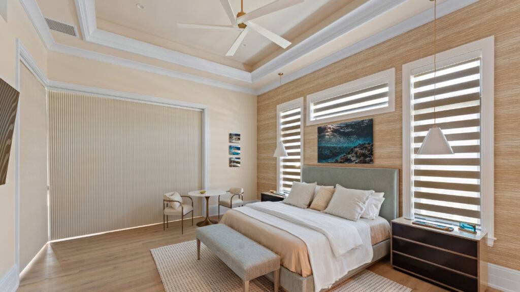 Zebra Blinds Berdroom Open Opaque Ev Blinds Treatment Store 1200x675px