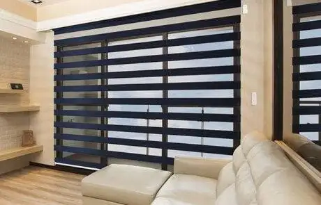 Zebra Blinds Cordless Custom Window Treatments by EV Blinds