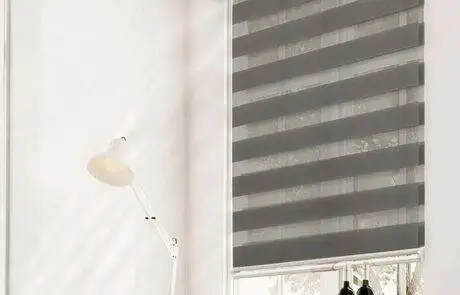 Zebra Blinds Curtain Custom Window Treatments by EV Blinds