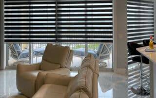 Zebra Blinds for large windows | Blinds for Large Windows and Large Sliding Doors - Custom Window Treatments - EV Blinds