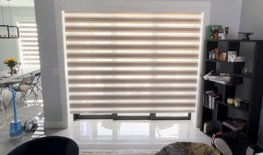 Zebra blinds Outdoor roller blinds - Window Treatments SWFL - EV Blinds