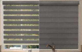 Zebra Blinds Smart Shades Custom Window Treatments by EV Blinds