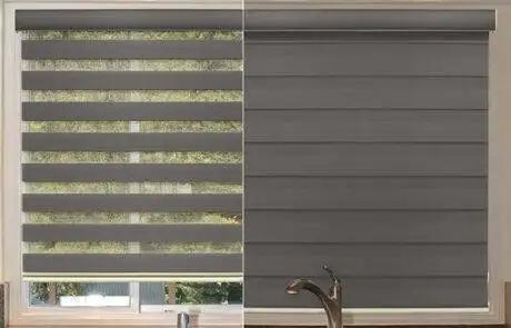 Zebra Blinds Smart Shades Custom Window Treatments by EV Blinds