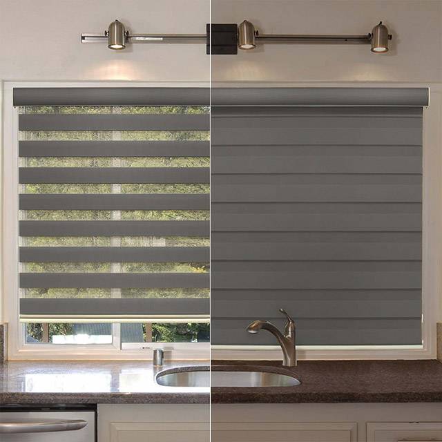 Zebra Blinds Smart Shades Custom Window Treatments by EV Blinds