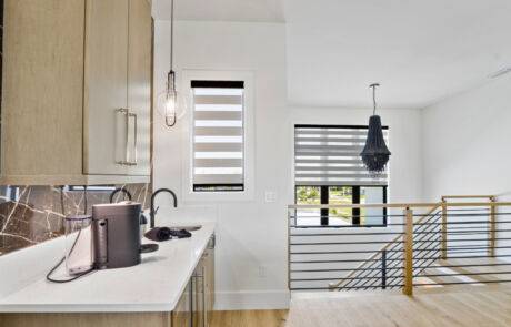 Zebra Blinds Stair Window Angle2 Ev Blinds Treatment Store 1200x675px