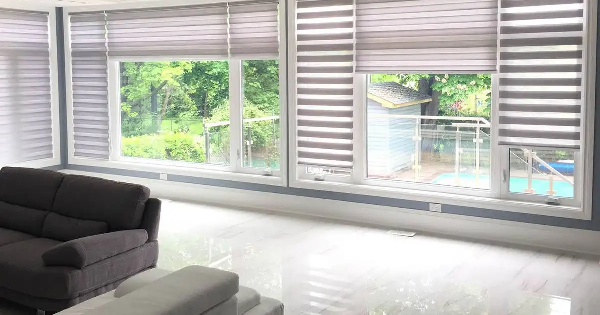 Zebra Shades- Custom Window Treatments by EV Blinds