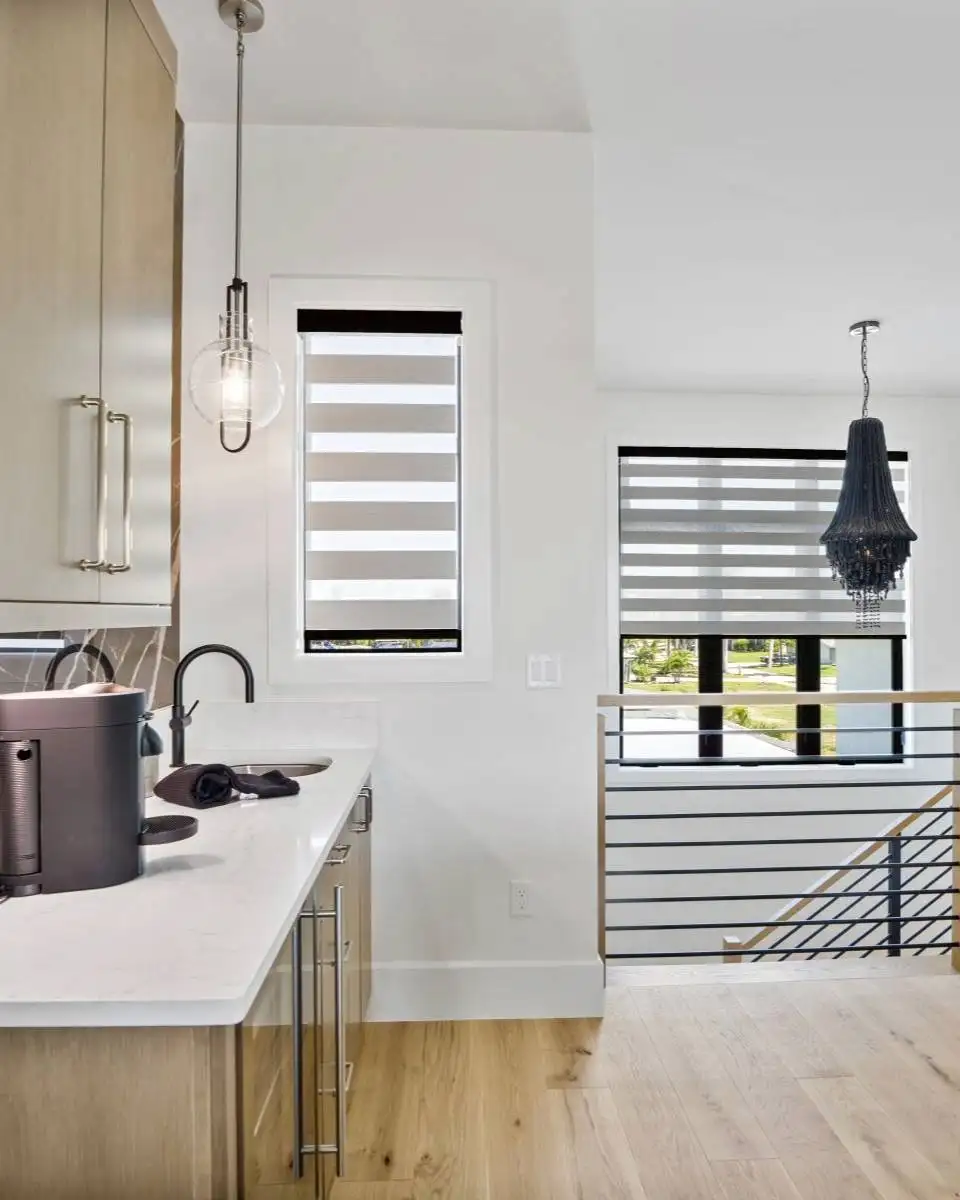 Zebra Shades Lobby Ev Blinds Window Treatment Store 960x1200px