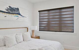 Zebra Shades Master Bedroom Close Window Ev Blinds Window Treatment Store 960x1200px