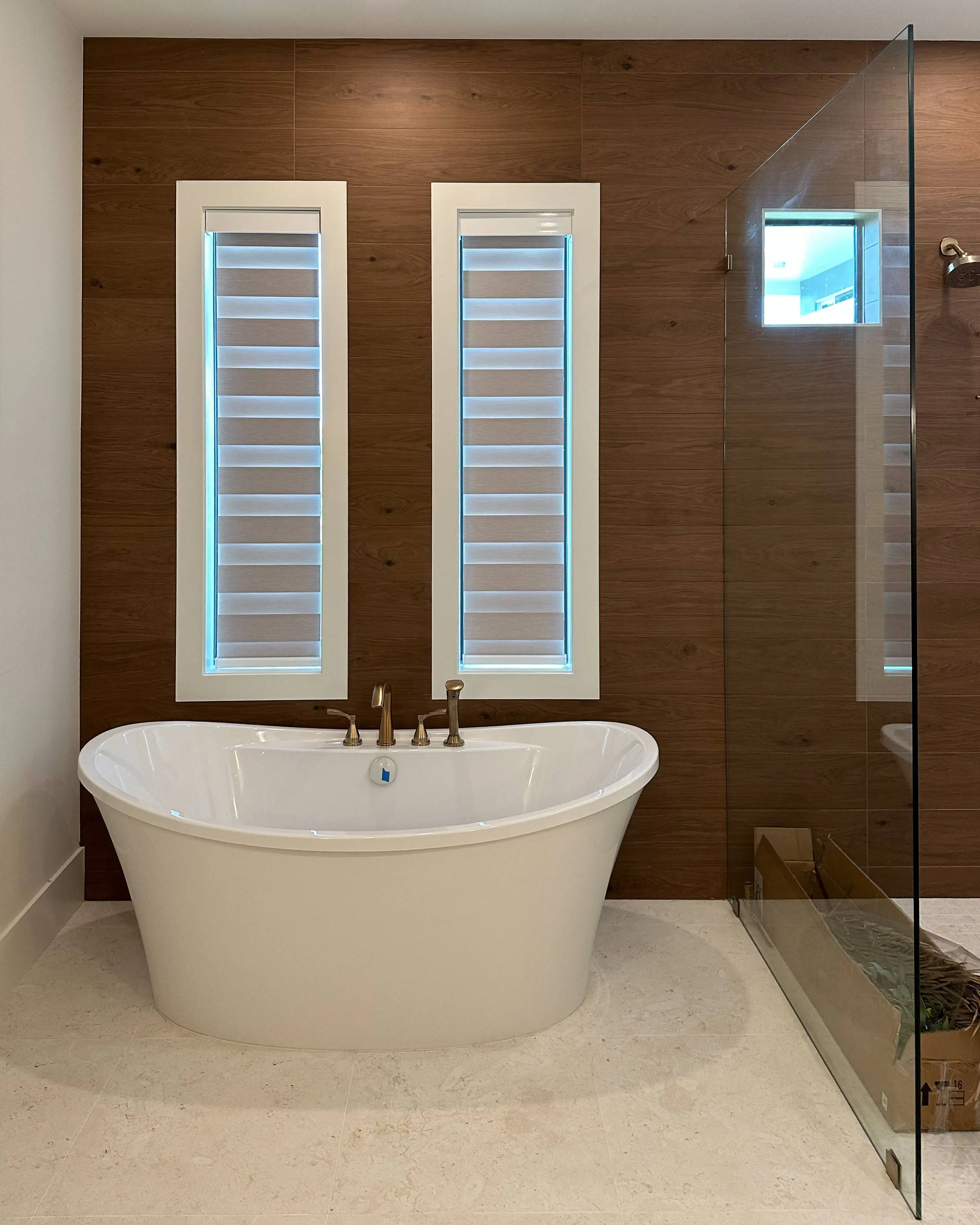 Zebra Shades for small window blind in Beachfront & Coastal in Marco Island