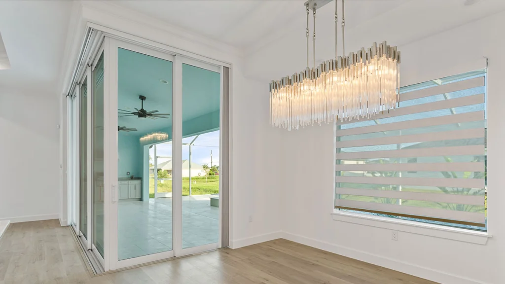 Kitchen shutters and window treatments